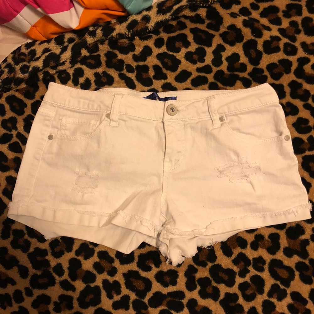 White shorts